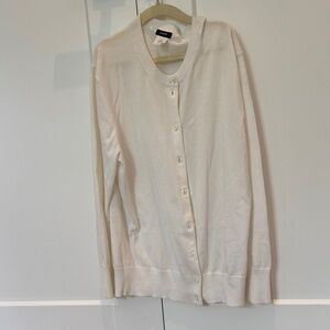 J. Crew Women's Cream Cardigan